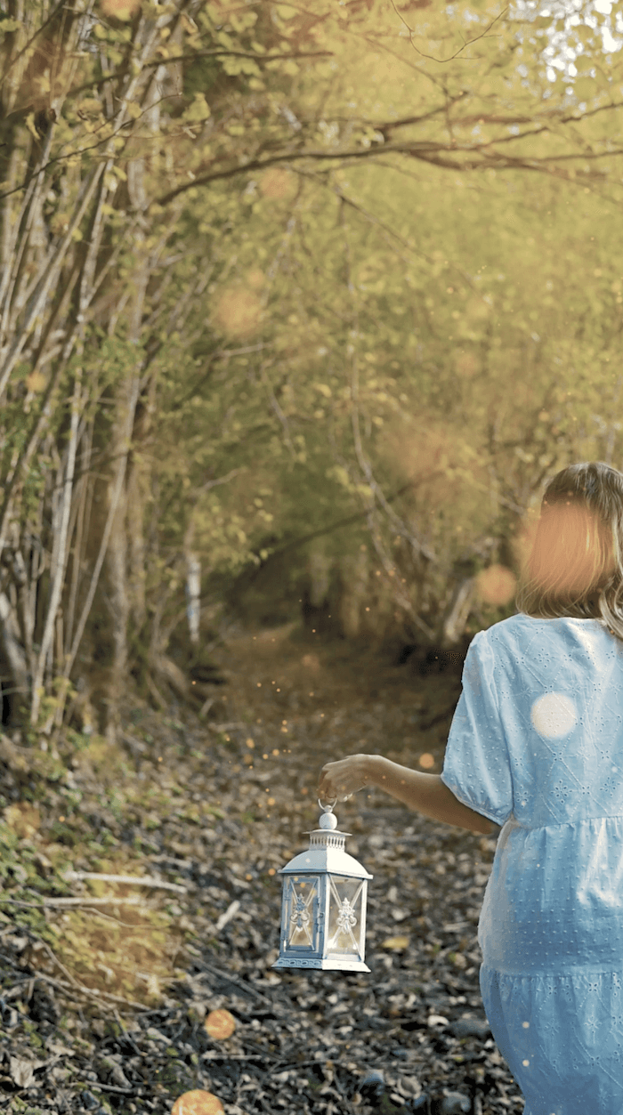 Video creative Halloween magique fôret montagne