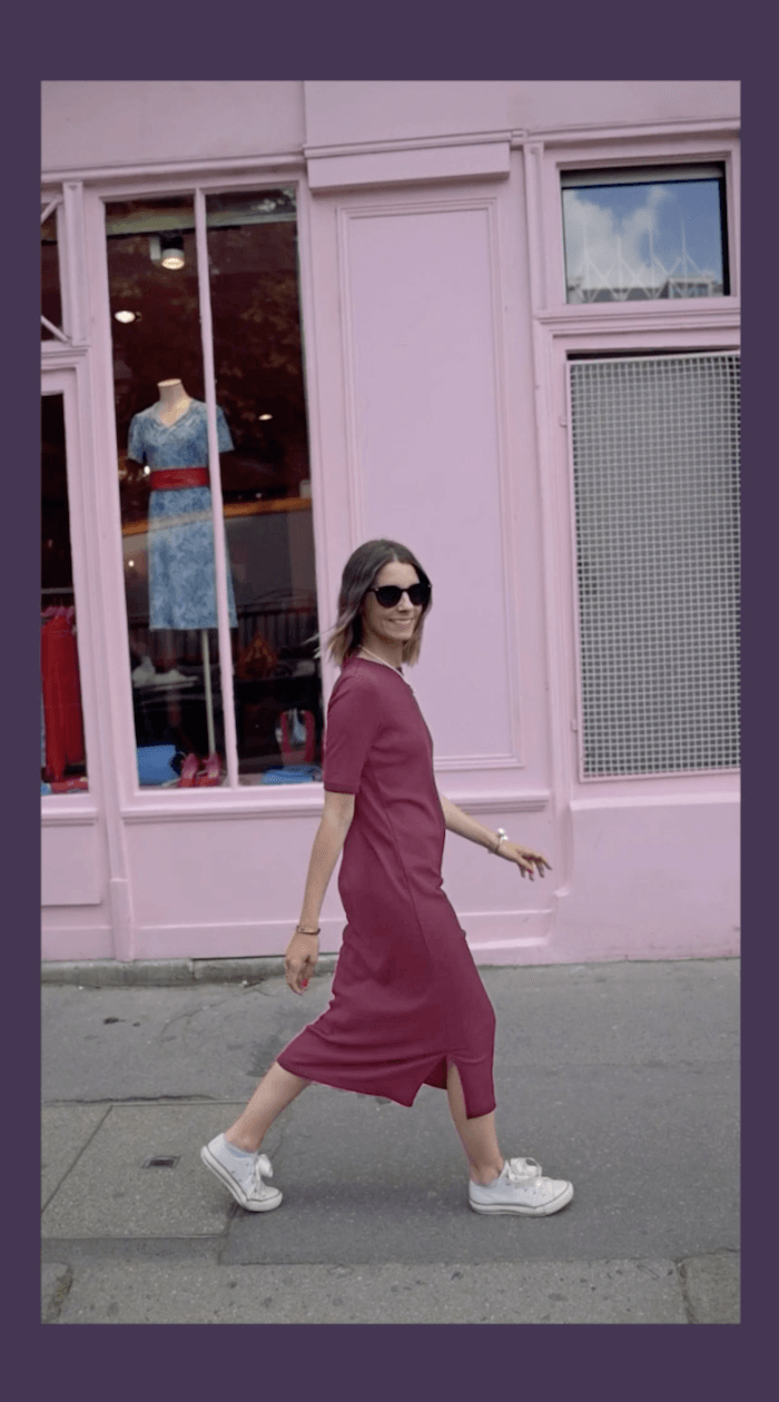 Video fun Paris changement de couleur Reels