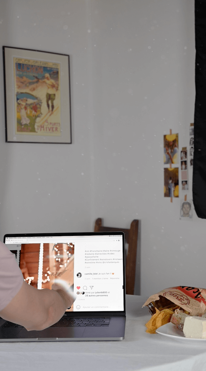 Vidéo fun magique verre de vin Reels